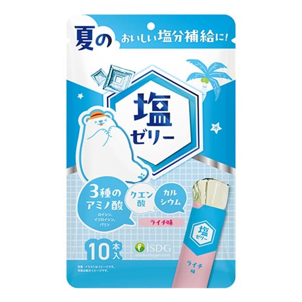 塩ゼリー ライチ味 10本入 医食同源ドットコム(10本入)