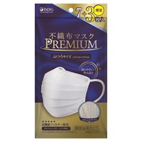 不織布マスクPREMIUM 7枚+3枚 iSDG 医食同源ドットコム(ふつう)