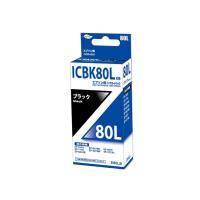 EPSON ICBK80L互換インクカートリッジ ブラック E80LB 日本