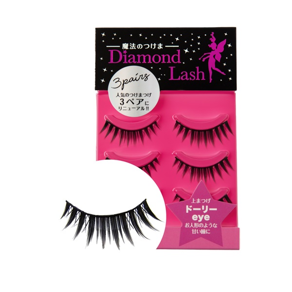 ダイヤモンドラッシュ 3ペア ダイヤモンドラッシュ Dimond Lash SBY(ドーリーeye)