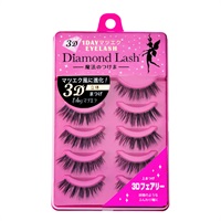 Diamond Lash(ダイヤモンドラッシュ) 魔法のつけま 5ペア(3Dフェアリー)