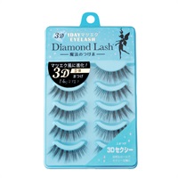 Diamond Lash(ダイヤモンドラッシュ) 魔法のつけま 5ペア(3Dセクシー)