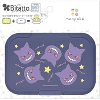 Bitatto ビタット ウェットシートのフタ モンポケ ゲンガー スター柄 レギュラーサイズ 抗菌(4562384608310)
