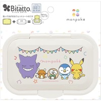 Bitatto ビタットプラス ウェットシートのフタ モンポケ ハッピースリープ ワンプッシュタイプ 抗菌(4562384609003)