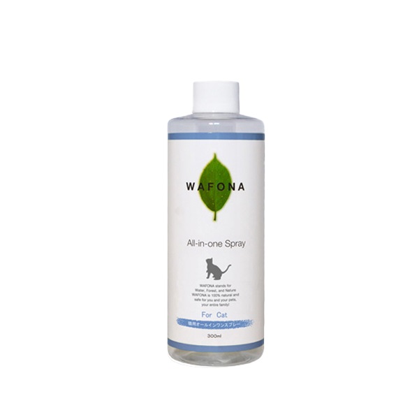 ワフォナ 猫用 オールインワンスプレー 付替え 300ml WAFONA スタンダード(300ml)