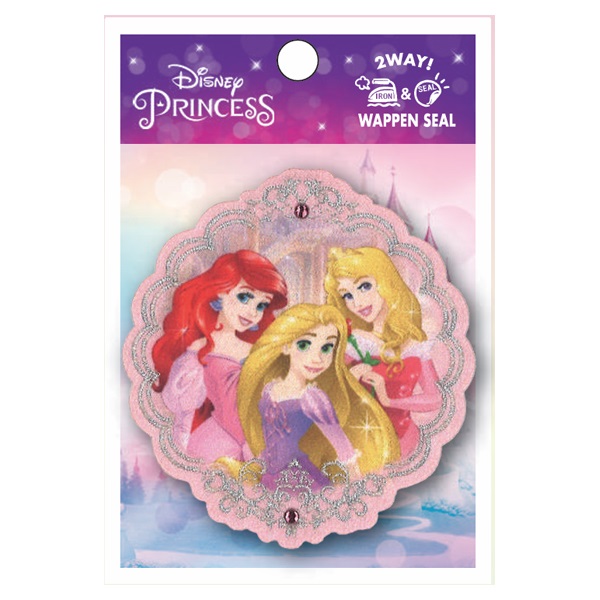 2WAYワッペン大 ディズニープリンセス | イオンスタイル