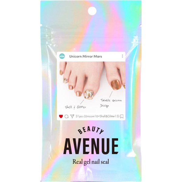 ビューティーアベニュー PremiumFoot 31枚 ビューティーアベニュー BEAUTY AVENUE アイエスリンク(マーズ)