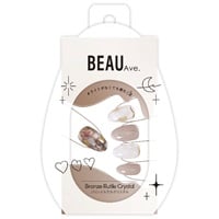 ビューティーアベニュー ジェルネイルシール 24枚 BEAUTY AVENUE アイエスリンク(ブロンズルチルクリスタル)