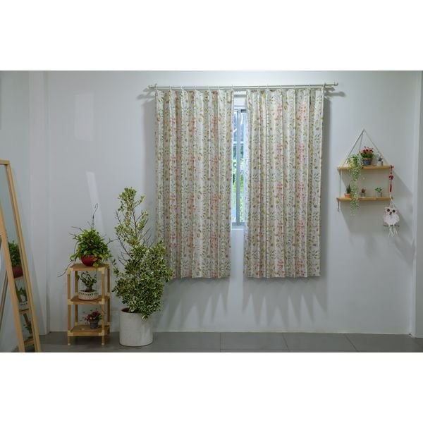 遮光カーテン　ラパント(オレンジ-100×215cm　2枚入)