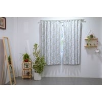 遮光プリント厚地カーテン ガーデン | イオンスタイルオンライン