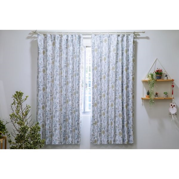 遮光プリント厚地カーテン ガーデン | イオンスタイルオンライン