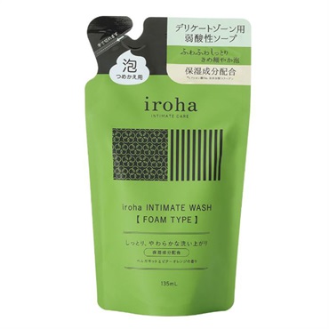 iroha INTIMATE WASH FOAMTYPE 詰め替え用 135ml イロハ iroha 典雅