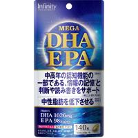 MEGA DHA・EPA 140粒 インフィニティー 【機能性表示食品】(140粒)