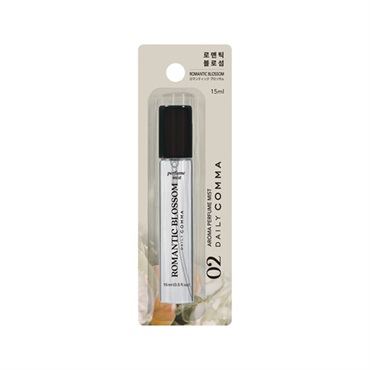 デイリーコンマ アロマパフュームミスト 15ml DAILY COMMA 千空(02 ロマンティックブロッサム)