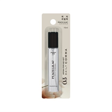デイリーコンマ アロマパフュームミスト 15ml DAILY COMMA 千空(03 ピーチライラック)