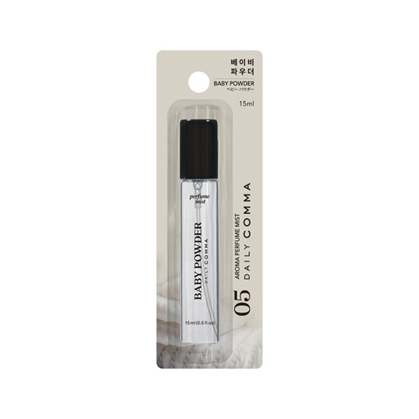 デイリーコンマ アロマパフュームミスト 15ml DAILY COMMA 千空(05 ベビーパウダー)