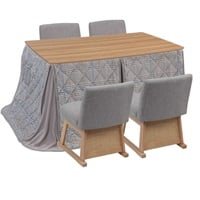 1人用デスクこたつ 3点セット | イオンスタイルオンライン 衣料品