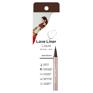 ラブ・ライナー リキッドアイライナー R5 0.55ml Love Liner msh(ダークブラウン)
