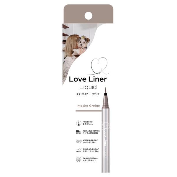 ラブ・ライナー リキッドアイライナー R5 0.55ml Love Liner msh(モカグレージュ)