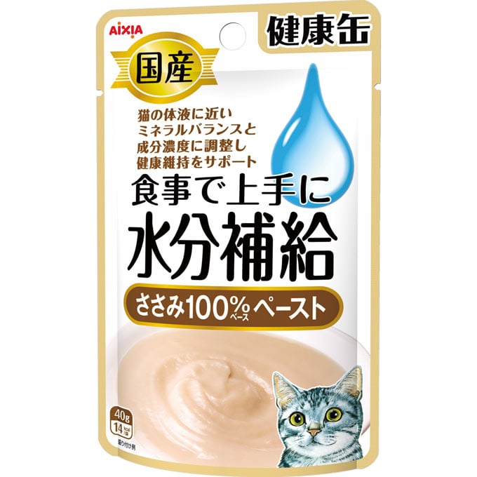 アイシア　健康缶　ペースト　総合栄養食　キャットフード　高齢猫　シニア猫 Amazon.co.jp: アイシア 健康缶 パウチ 腎活 40g シニア 猫 腎臓