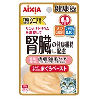 健康缶 パウチ シニア猫用 皮膚・被毛ケア 40g アイシア(40g)