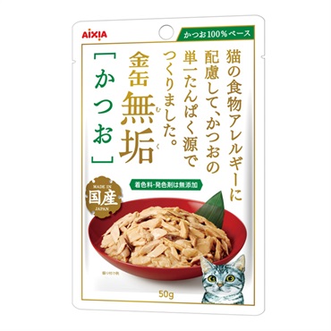 金缶 無垢 かつお 50g アイシア
