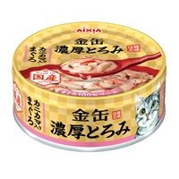 金缶 濃厚とろみ カニカマ入りまぐろ 70g アイシア(70g)