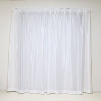 レース　ポール(ホワイト-100×103cm 2枚入)