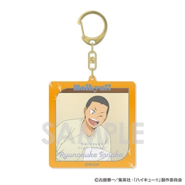 予約 2025年11月上旬発売  【イオン先行】ハイキュー!! アクリルキーホルダー ～決戦前夜！～5.田中龍之介  4571141654934