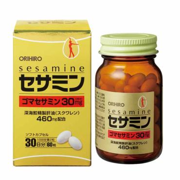 セサミン 60粒 オリヒロプランデュ