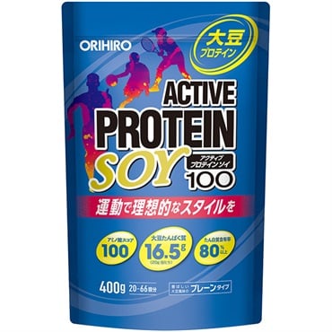アクティブプロテインソイ 100 400g オリヒロ ORIHIRO オリヒロ