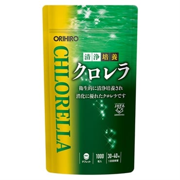 清浄培養 クロレラ 1000粒 オリヒロ