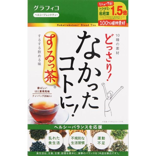 なかったコトに! するっ茶 20包 なかったコトに！ グラフィコ