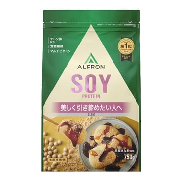 ALPRON SLIM SOY 750g アルプロン(黒蜜きな粉風味)