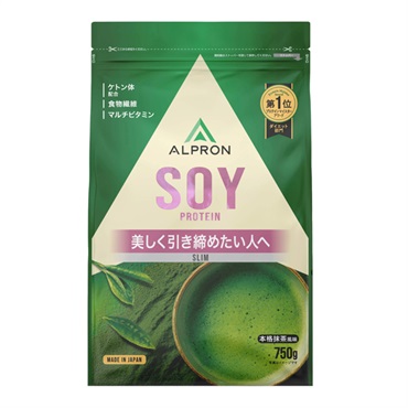 ALPRON SLIM SOY 750g アルプロン(本格抹茶風味)