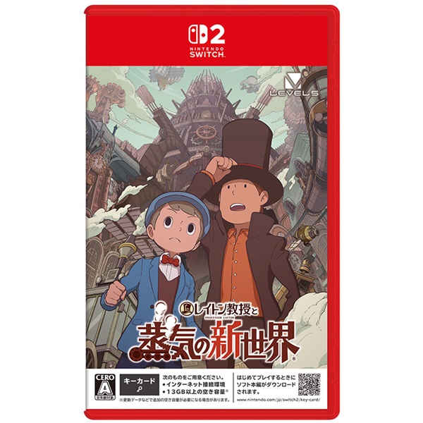 予約 2026年12月10日発売 Nintendo Switch 2 レイトン教授と蒸気の新