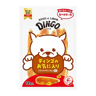 フラットチキンガム ミニ 18枚 ディンゴ DINGO スペクトラムブランズジャパン