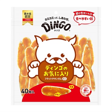 フラットチキンガム ミニ 40枚 ディンゴ DINGO スペクトラムブランズジャパン