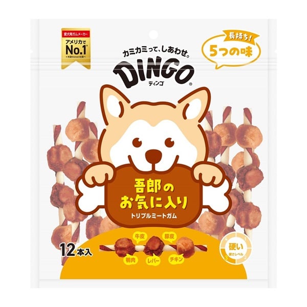トリプルミートガム 12本 ディンゴ DINGO スペクトラムブランズジャパン(12本)