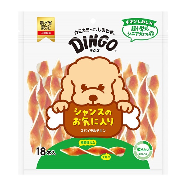 スパイラルチキン 18本 ディンゴ DINGO スペクトラムブランズジャパン(18本)