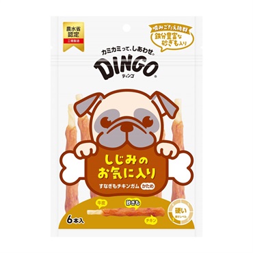 すなぎもチキンガム かため 6本 ディンゴ DINGO スペクトラムブランズジャパン