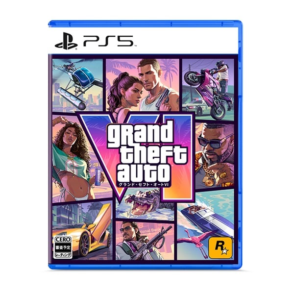予約  Play Station 5 グランド・セフト・オートVI  (コードインボックス版、配送日：2026年11月12日、プレイ開始日：2026年11月19日)(4571304479312)