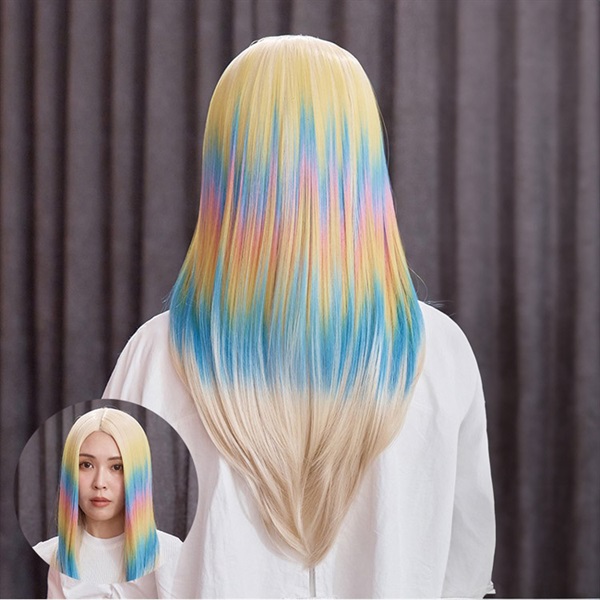 レインボーストレートロング レインボー | イオンスタイルオンライン