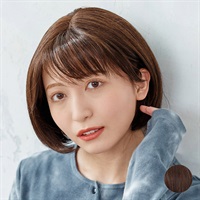 アリシアショートボブ ナチュラルブラウン(ナチュラルブラウン)