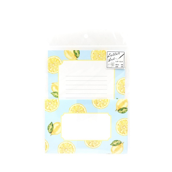 レターセット Lemon(LE‐008)