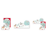 クリスマスカード(子鹿)