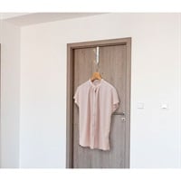 ドアフックハンガー2連　2個セット(ホワイト)