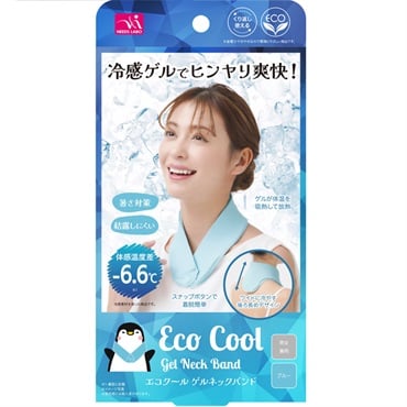 エコ  クール ゲル  ネックバンド(ブルー)