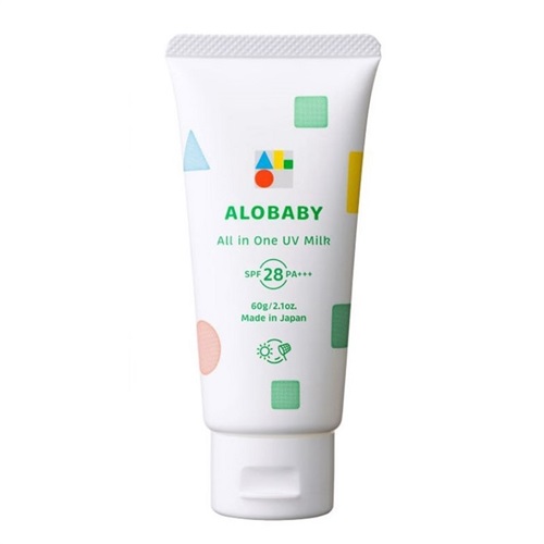 ALOBABY アロベビー オールインワンUVミルク SPF28 PA+++ 0ヵ月～ 日焼け止め