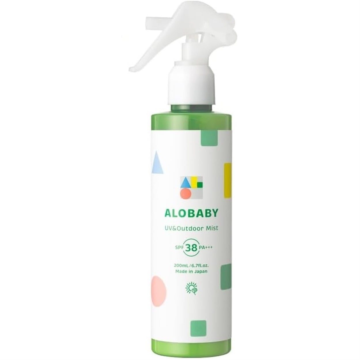 【新品】　アロベビー UV & アウトドア ミスト ビッグ 180 アロベビー UV&アウトドアミスト SPF38 PA+++（日焼け止め）｜【公式